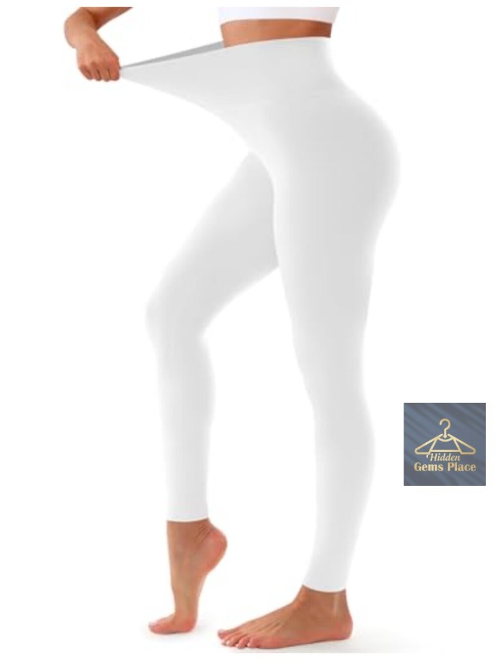 High Waisted Tummy Control Leggings Non See Through Yoga Pants Running